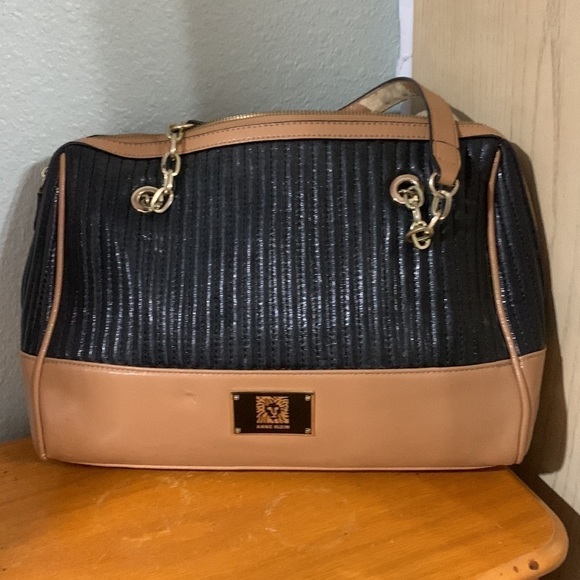 Anne Kline bag for parts, or use with handle and zipper repair - Picture 6 of 11